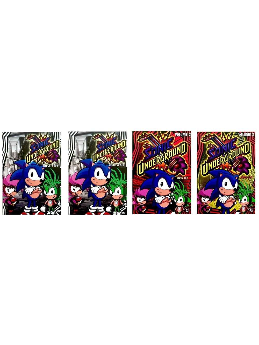 Sonic Underground: The Complete Series (DVD, 2008, 8-Disc Set)